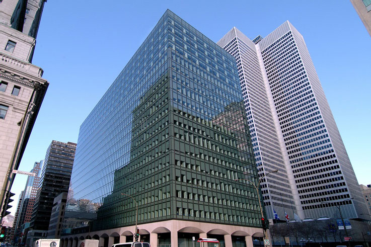 BDC head office at 5 place ville marie