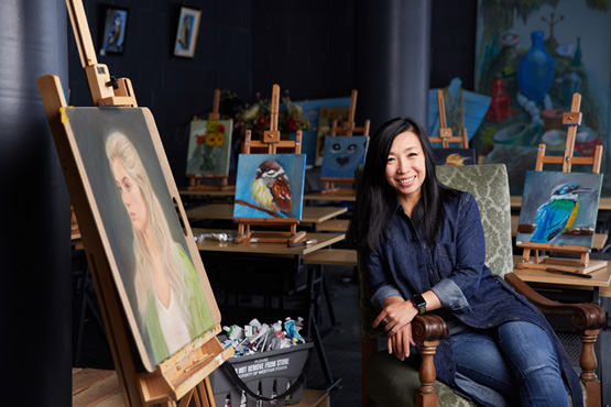 Lily Yuan - Owner of Lily Yuan Art Studio and Gallery