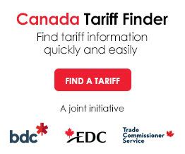 Canada Tariff Finder