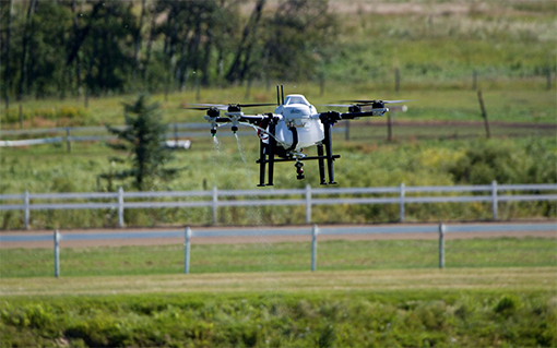 A drone from Strongfield Environmental Solutions