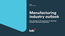 Manufacturing Industry Outlook, 2020 study