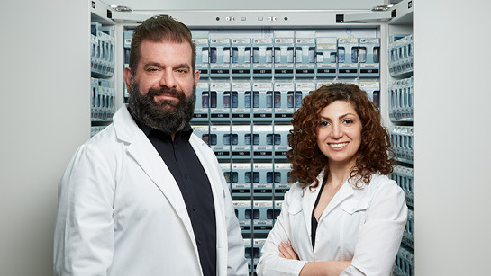 Arash Pourzare and Behnaz Alijani - Co-owners of Miracle Prescriptions