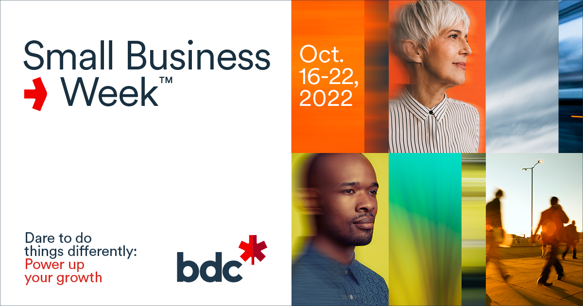 BDC Small Business Week October 15 to 21, 2023 BDC.ca