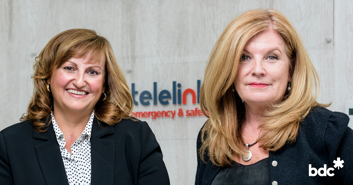 Cindy Roma and Sydney Ryan, partners at Telelink