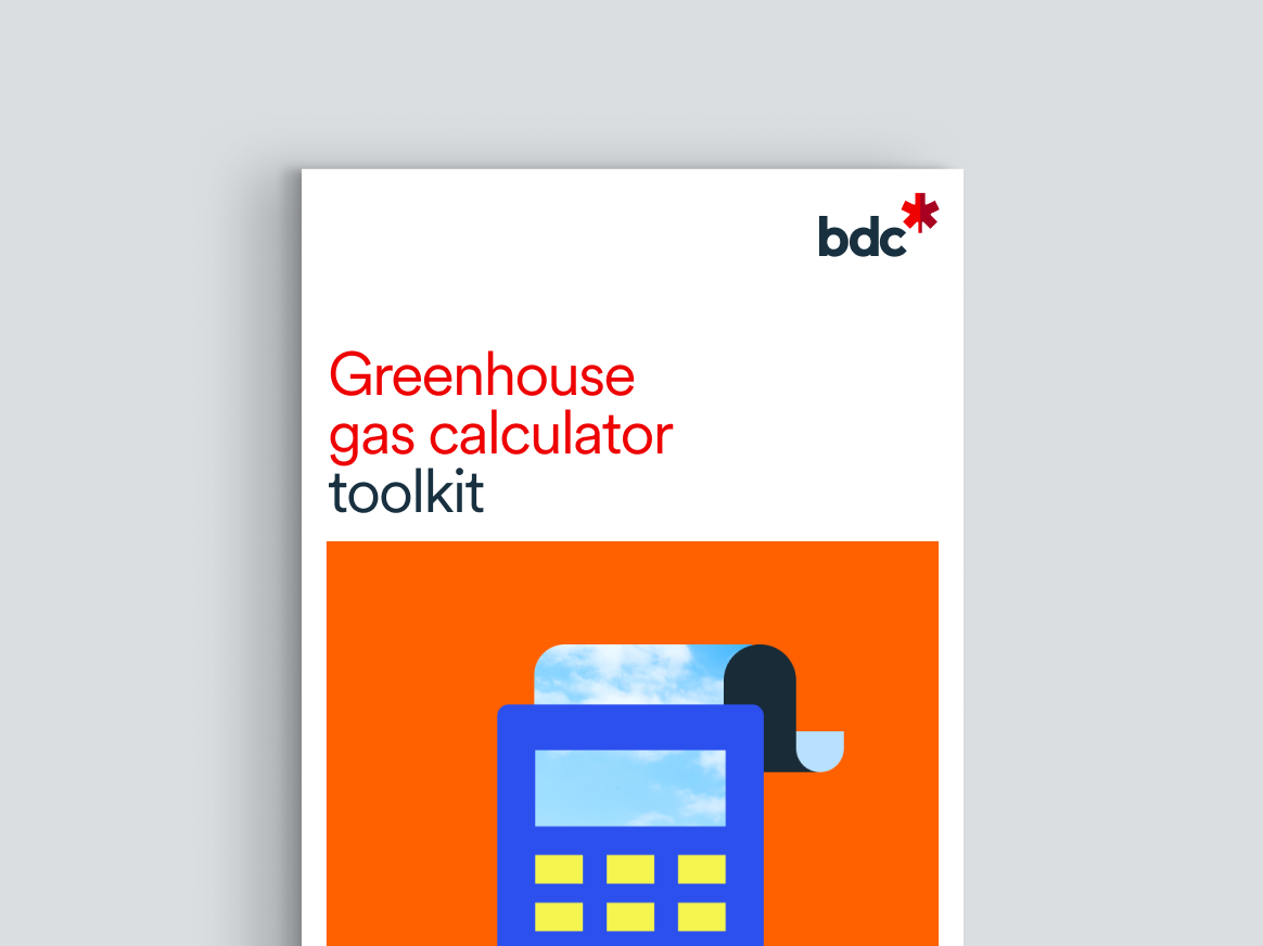 GHG calculator toolkit