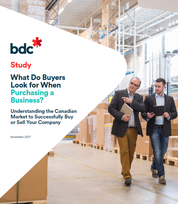 What do buyers look for when purchasing a business?