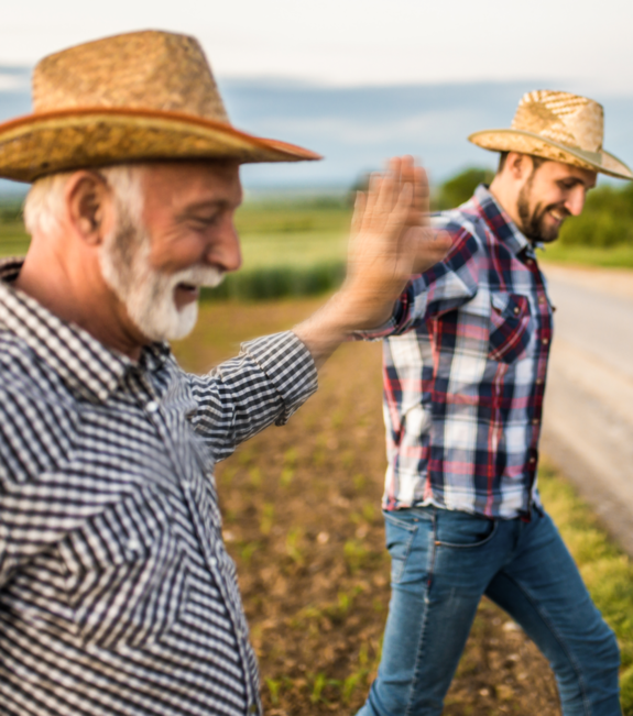 men wearing hats